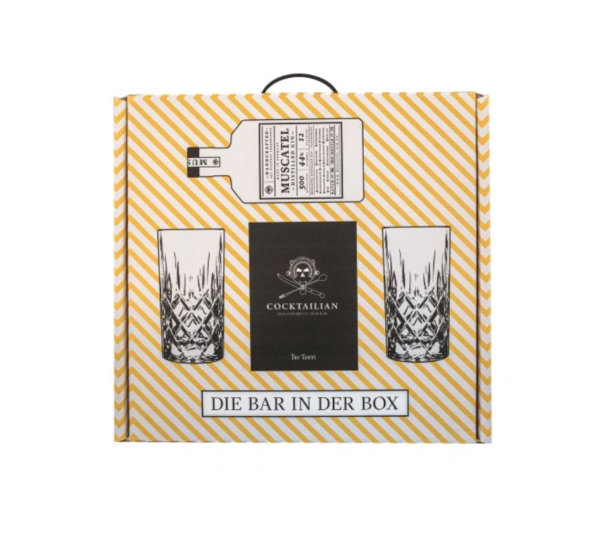 Die Bar in der Box-Gin Geschenk-Paket aus Mainz online bestellen-Produktbild